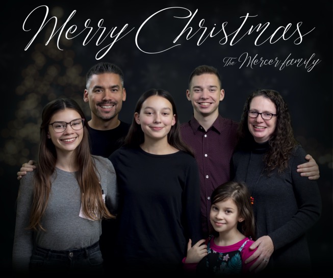 mercerfamily 2019 Christmas Card